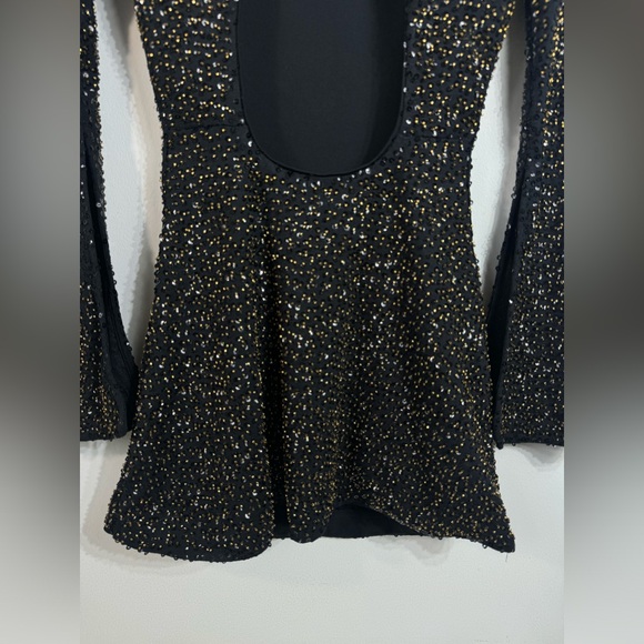 REVOLVE Smyth Dress in Black & Brass NBD size xxSmall New with tags retails $218 - Picture 11 of 16